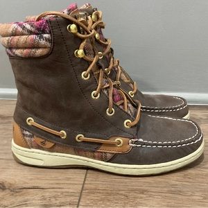 Sperry Top-Sider Womens Hiker Fish lace-up ankle boots